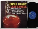ERNIE HENRY Last Chorus RIVERSIDE LP mono *