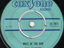 Soul Vendors - West Of The Sun b/w Alton Ellis - A Fool  UK 7
