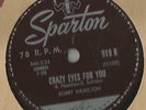 78 Rpm Record Rockabilly Bobby Hamilton Crazy Eyes For You / While Walking