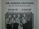 Rare, Autographed, The Barrier Brothers and The Ozark Mountain Boys