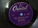GENE VINCENT 78 RPM JUMP GIGGLE AND SHOUT/WEDDING BELLS(CAPITOL CL 14681)  