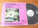 MENDELSSOHN-SCHUBERT / Michèle AUCLAIR violin LP FONTANA STEREO NMINT