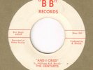 Rare Garage Fuzz THE CENTURYS And I Cried / Catch Me Fast BB Original 45