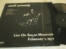 NEIL YOUNG LIVE ON SUGAR MOUNTAIN FEB 1, 1971 LP EX-/VG+ US VINYL NOT TMOQ RARE