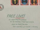 Free - 'Free Live ' 1971 UK island pink rim LP envelope w/shaped inner. Ex