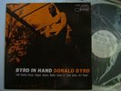 PROMO WHITE LABEL / DONALD BYRD BYRD IN HAND / JAPAN BLUE NOTE TOSHIBA