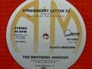 BROTHERS JOHNSON Strawberry Letter 23 Red Vinyl 12