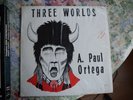 A Paul Ortega Three Worlds vinyl LP 1974 Canyon RARE