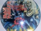 Iron Maiden - Number Of The Beast Picture Disc Vinyl Record 1982 Pre Owned Rare