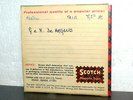 GUIDO E MAURIZIO DE ANGELIS ( OLIVER ONIONS ) MASTER TAPE PISANO EQ CCIR 7,5 IPS