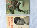DEUX 45 TOURS DE MICHEL DELPECH ,CONTACT AVEC.. ,COPAINS CLOPANT AVEC C.SIMON