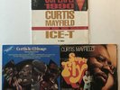 CURTIS MAYFIELD 3 LP Vinyl Record Lot: Superfly In Chicago & 1990 & Ice-T Single