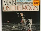 SEALED 1969 LP / Man On The Moon: The Flight Of Apollo 11 / 8 PAGE COLOR BOOKLET