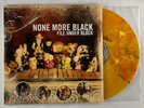 None More Black- File Under Black Orange Marble Color Vinyl Fat Wreck NOFX