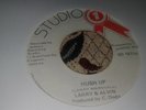 Larry & Alvin , Hush Up  , Studio 1 Label. RED VINYL