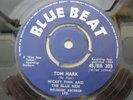 MICKEY FINN & BLUE MEN 45rpm TOM HARK 1964 UK vinyl MOD/SKA Jimmy Page BLUE BEAT