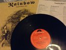 RAINBOW long live rock 'n' roll LP EX+/EX POLD 5002 vinyl, with lyric insert, uk