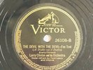 Larry Clinton 78 The Devil With The Devil / Jeepers Creepers E+/G Victor