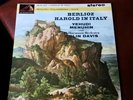 BERLIOZ Harold In Italy Menuhin Davis/PO scarce 1963 LP, ASD 537 EX+, white/gold