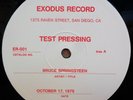 BRUCE SPRINGSTEEN & STREET BAND FLAT TOP + PIN DROP EXODUS TEST PRESS x2 LP MINT