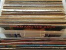 Approx 80 Rock LPs & 30 12