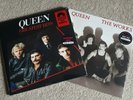 Queen Greatest Hits HMV Red vinyl (2000 only), The Works HMV clear vinyl (1500)