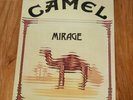 Rare 1974 CAMEL MIRAGE LP Record Shop Promotion Poster Prog Rock Poster Original
