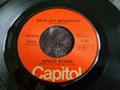 The Beatles Ringo Starr 45 record BACK OFF BOOGALOO, Capitol 1976 Orange label