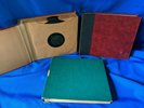 3 Binders RARE 78 RPM Greek Records Greece Liberty RCA Orthonphonic Electric