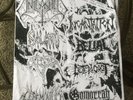 Unleashed/ Deteriorot/ Incantation 1993 Oversized Flyer Very Rare
