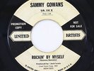 Rockabilly 45 - Sammy Gowans - Rockin' By Myself - United Artists - mp3