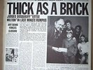 Jethro TULL LP thick as a brick année 1972