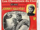 Johnny HALLYDAY  Les chevaliers du ciel  Signé  avec languette  7