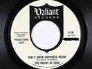 Garage 45 - Grains Of Sand - That's When Happiness Began - Valiant - VG+ mp3
