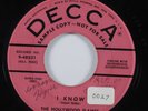 R&B Doo Wop 45 HOLLYWOOD FLAMES I Know DECCA promo HEAR