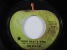 Rock 45 BEATLES Eight Days A Week CAPITOL VG+ black star
