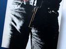 ORIGINAL 1971 ANDY WARHOL ZIPPER ART COVER THE ROLLING STONES VINYL LP EX+