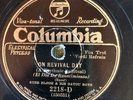 Columbia 2218D Rube Bloom Bayou Boys (BENNY GOODMAN)  Revival Day 78 rpm V+ jazz
