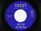 Rockabilly R&B Inst. 45 - Gee Cees - Buzz Saw - Crest - VG+ mp3 - Glen Campbell