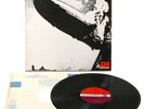 LED ZEPPELIN I UK  PLUM ATLANTIC A1 // B4 SILVER STRIPE - See images
