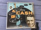 Johnny Cash with His Hot and Blue Guitar 1957 Deep Groove Sun Label-LP 1220-VG