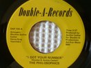 PHILOSOPHICS I Got Your Number Orig DOUBLE-A 150 Rare Modern Soul Boogie Funk 45