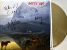 FAT WHITE FAMILY - SERFS UP GOLD VINYL HAND SIGNED RECORD AUTOGRAPHED  NEW