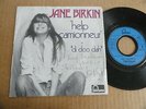 DISQUE 45T HORS COMMERCE DE JANE BIRKIN  