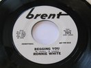 Ronnie White - Begging You White Label Promo 45 Brent Northern Soul EX++