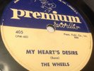 THE WHEELS, Let's Have a Ball 78 RPM Premium 405 (VG)