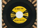 WAYNE WALKER ROCKABILLY 45 I'M FINALLY FREE COLUMBIA 41130