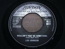 LOU JOHNSON   Wouldn't That Be Something   NEAR MINT   1964 UK LONDON HLX 9917