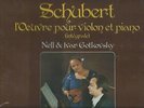 Nell & Ivar GOTKOVSKY Complete works Vln Pno SCHUBERT BoxSet Stereo RCA 37129