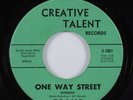 Psych Mod Garage 45 TRANE One Way Street CREATIVE TALENT HEAR